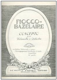 Acq_2014/51. FIOCO-BAZELAIRE – Concerto