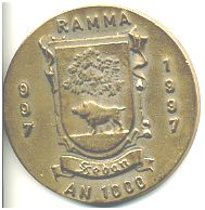Acq_livre_2013/218. Médaille – Sedan – RAMMA 1997