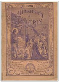 Acq_2014/34. Almanach du Pèlerin - 1928 Acq_2014/34. Almanach du Pèlerin - 1928