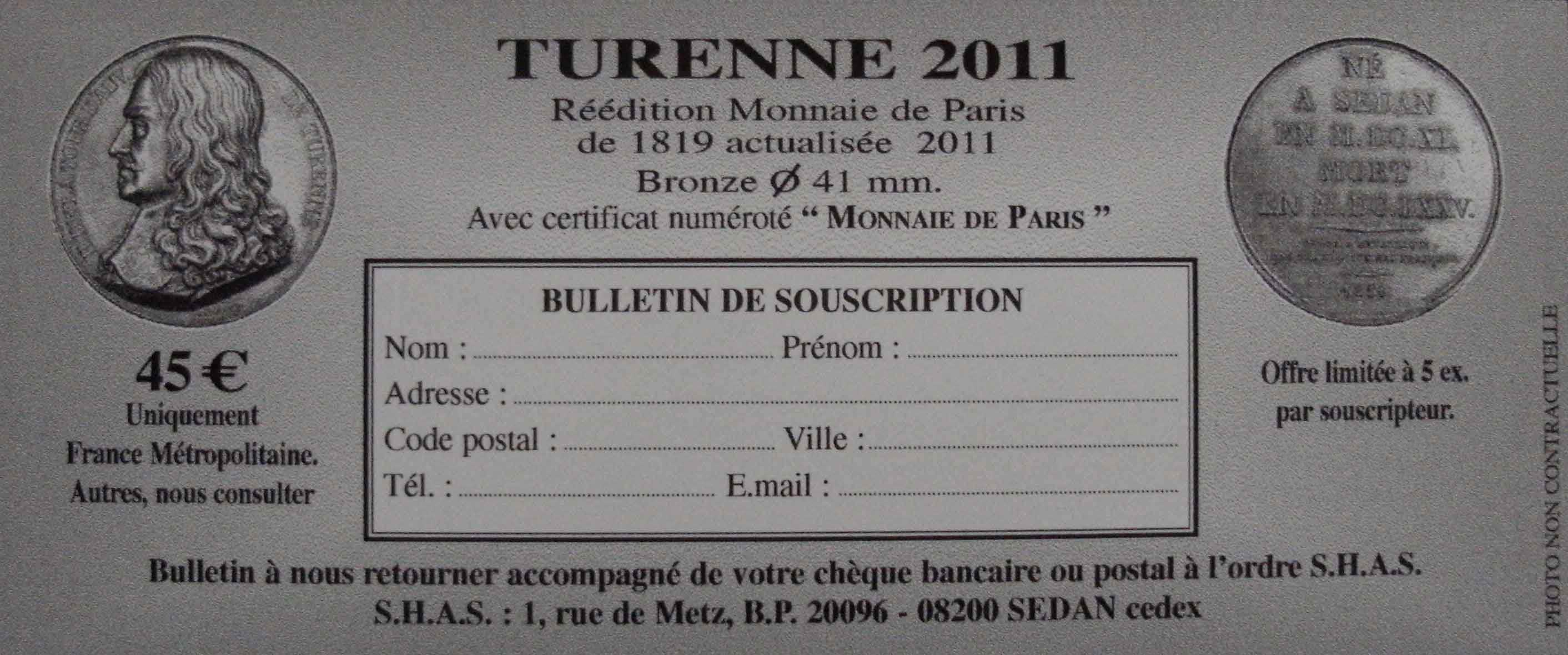 turenne 2011